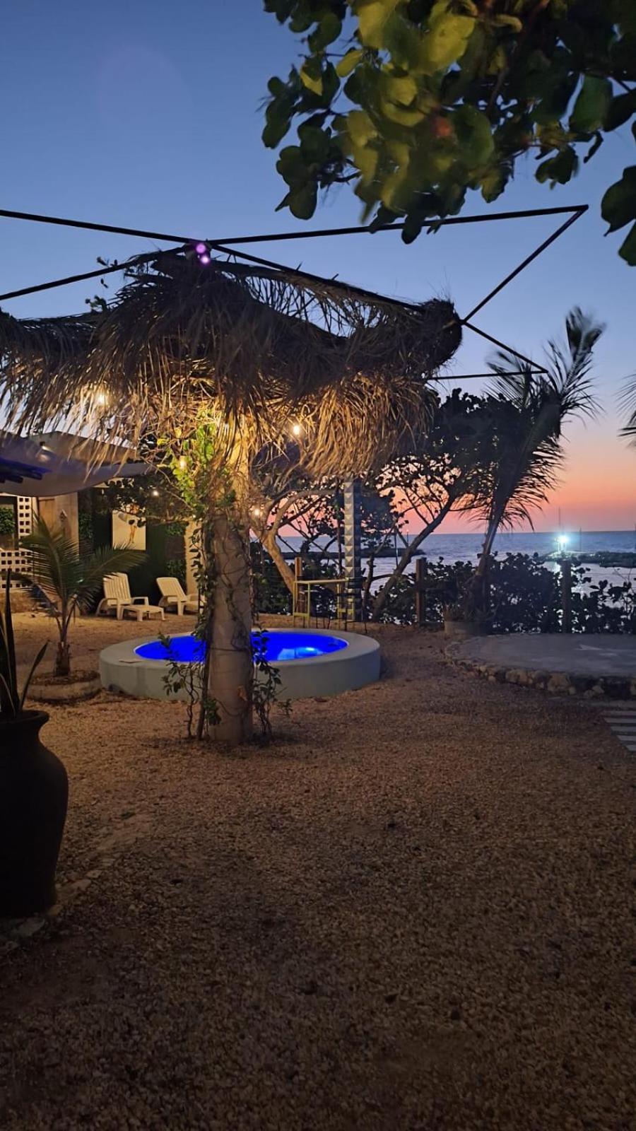 Habitacion Y Alberca Frente Al Mar Лерма Экстерьер фото